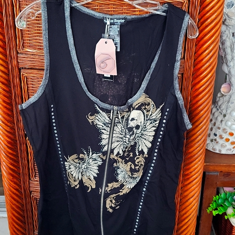 LA Bus Stop Tank Top 3X NWT
